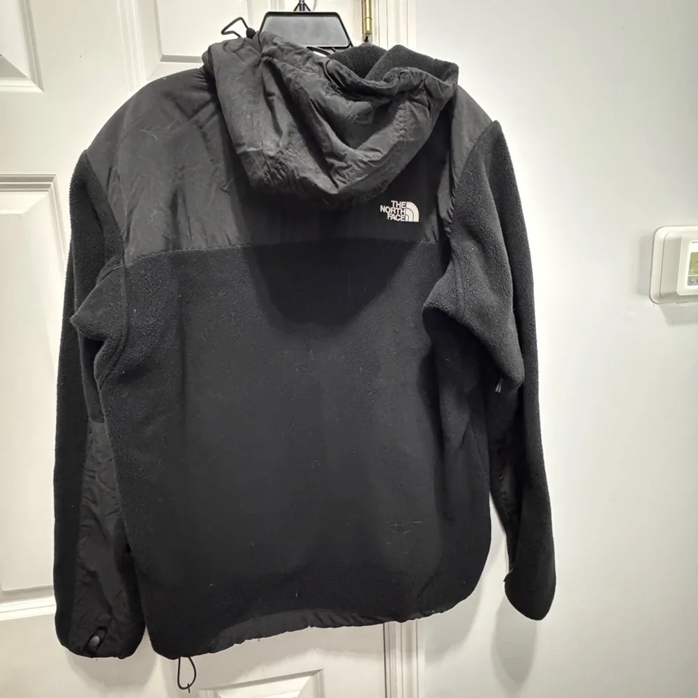The North Face Men's Black Fleece Jacket with hood size large